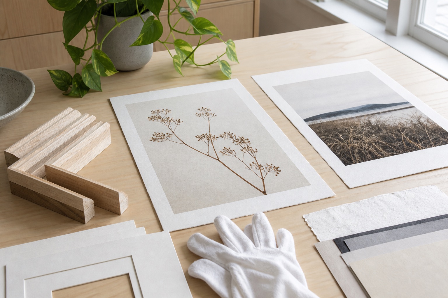 Vægkunst med omtanke for materialer, holdbarhed og stil med blik for økonomien